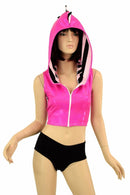 Dragon Crop Hoodie & Cheekies Set - Coquetry Clothing