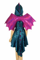 Dragon Skater Dress Set (+Dragon Wings!) - Coquetry Clothing