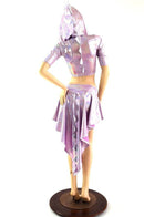 Dragon Tail Skirt & Crop Hoodie Set - Coquetry Clothing