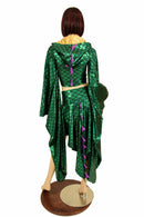 Dragon Tail Skirt & Crop Hoodie Set - Coquetry Clothing