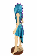 Dragon Tail Skirt & Crop Hoodie Set - 5