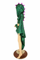Dragon Tail Skirt & Crop Hoodie Set - Coquetry Clothing