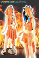Dragon Tail Skirt & Crop Hoodie Set - Coquetry Clothing
