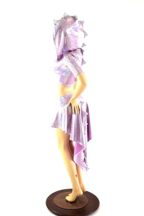 Dragon Tail Skirt & Crop Hoodie Set - 6