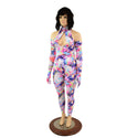 Dreamscape Catsuit & Matching Gloves Set - 3