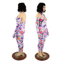 Dreamscape Catsuit & Matching Gloves Set - 4