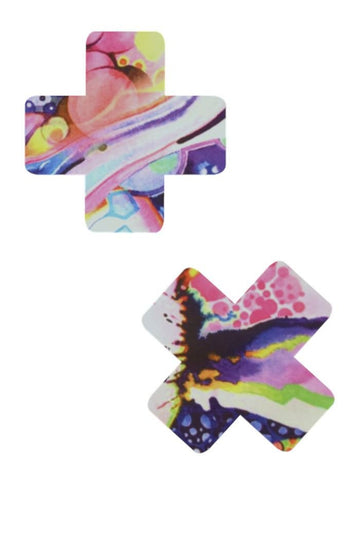 Dreamscape Cross Pasties - Coquetry Clothing