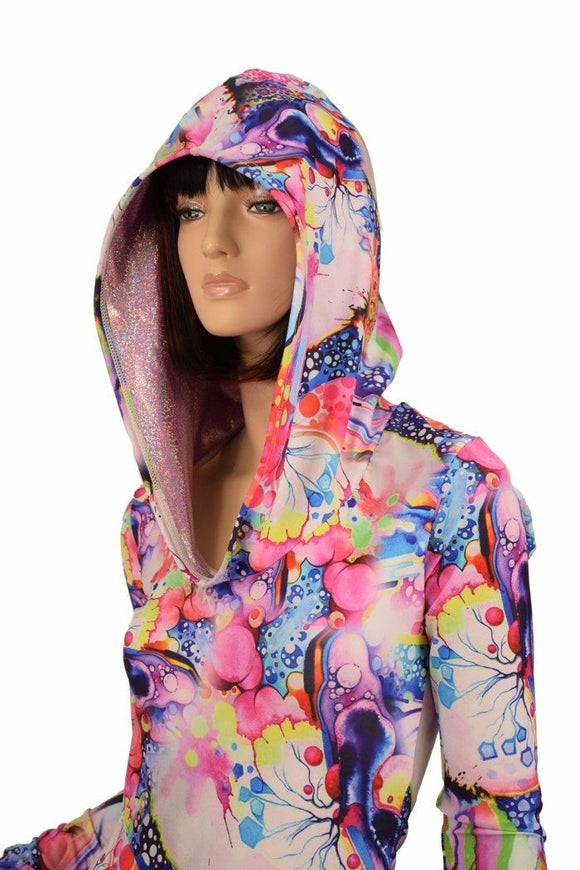 Dreamscape Hoodie Romper - Coquetry Clothing