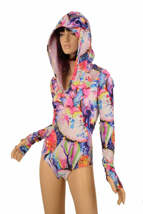 Dreamscape Hoodie Romper - Coquetry Clothing