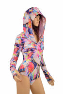 Dreamscape Hoodie Romper - Coquetry Clothing