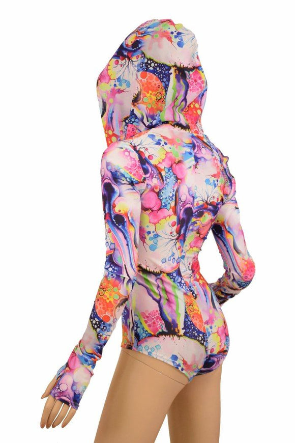 Dreamscape Hoodie Romper - Coquetry Clothing