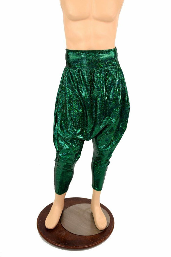 Drop Crotch Harem Pants with Pockets - Coquetry Clothing
