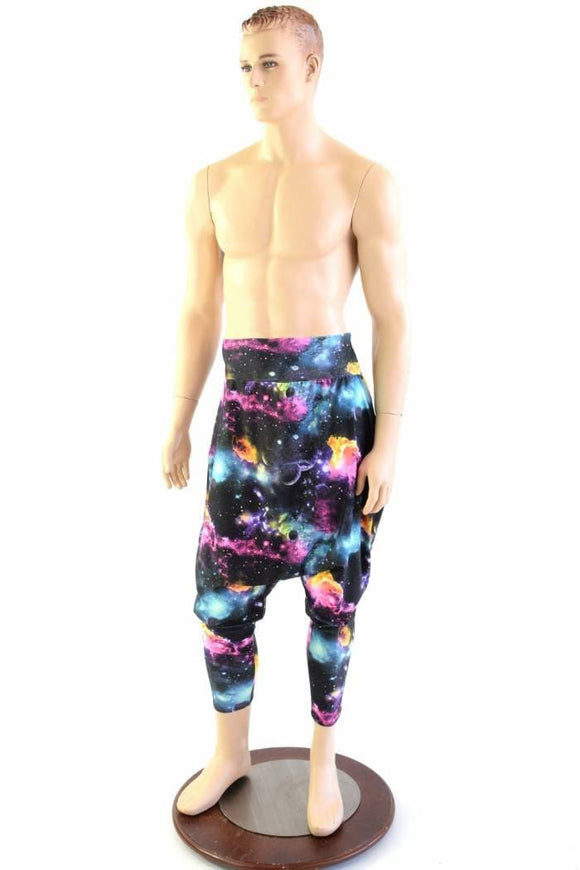 Drop Crotch Harem Pants with Pockets - Coquetry Clothing