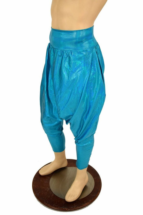 Drop Crotch Harem Pants with Pockets - Coquetry Clothing