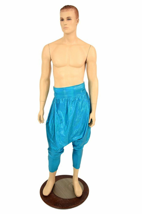 Drop Crotch Harem Pants with Pockets - Coquetry Clothing