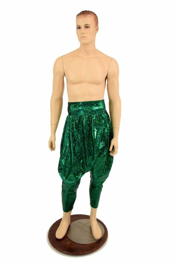 Drop Crotch Harem Pants with Pockets - Coquetry Clothing