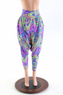 Drop Crotch Harem Pants with Pockets - Coquetry Clothing