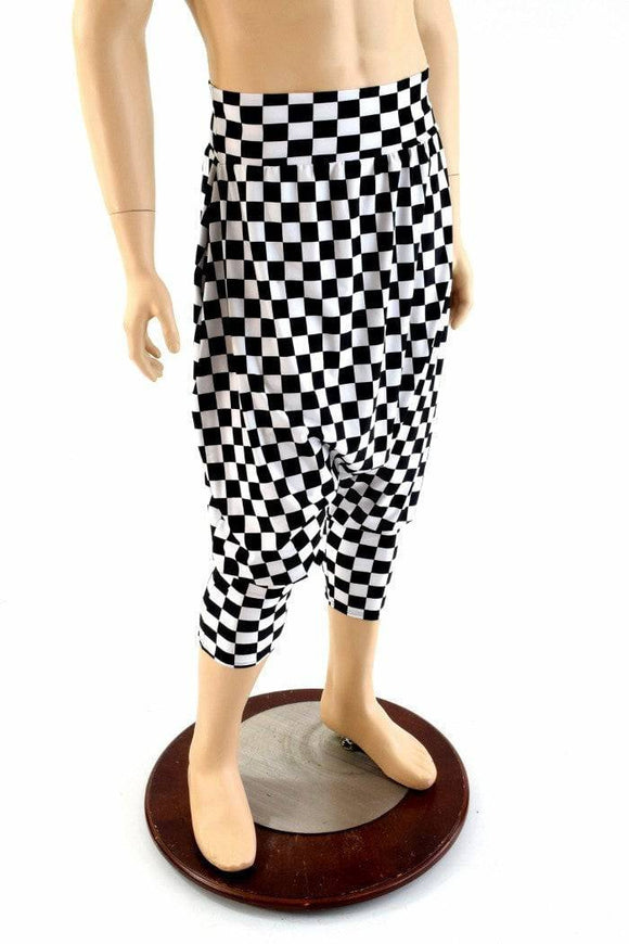 Drop Crotch Harem Pants with Pockets - Coquetry Clothing