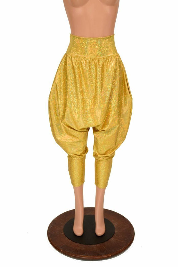 Drop Crotch Harem Pants with Pockets - Coquetry Clothing