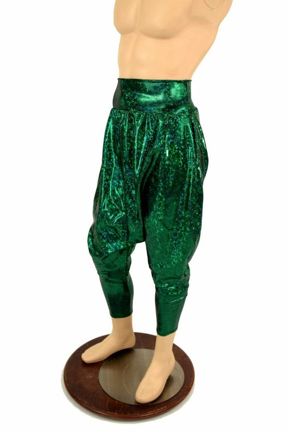 Drop Crotch Harem Pants with Pockets - Coquetry Clothing