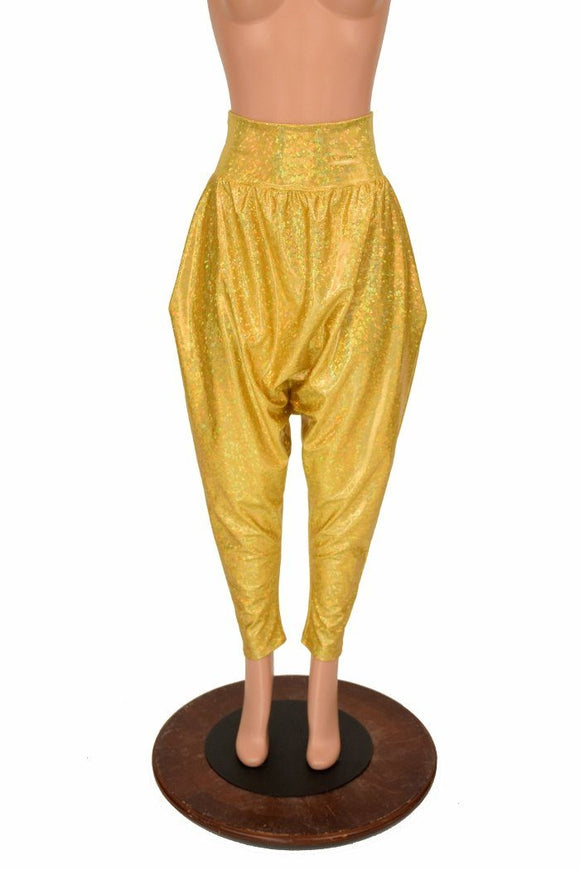 Drop Crotch Harem Pants with Pockets - Coquetry Clothing