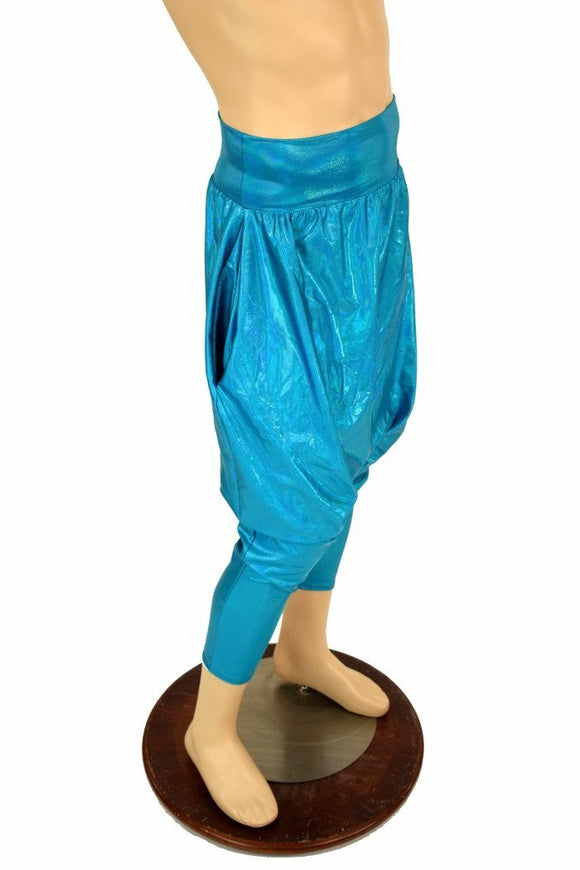 Drop Crotch Harem Pants with Pockets - Coquetry Clothing