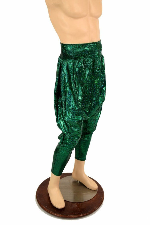 Drop Crotch Harem Pants with Pockets - Coquetry Clothing