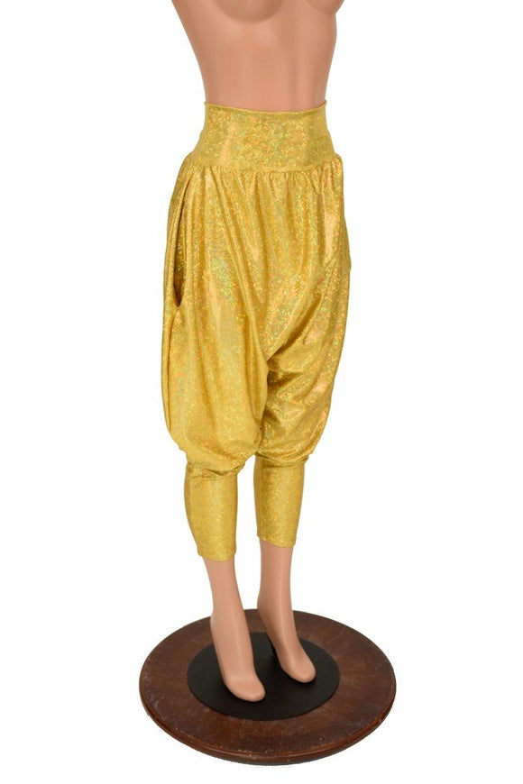 Drop Crotch Harem Pants with Pockets - Coquetry Clothing