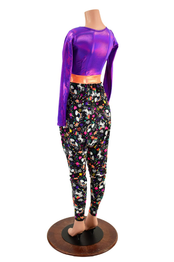 Drop Crotch Jumpsuit with Laceup Bodice - Coquetry Clothing