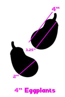 Eggplant Pasties - Coquetry Clothing