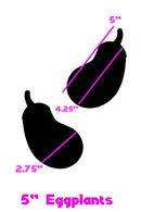 Eggplant Pasties - Coquetry Clothing