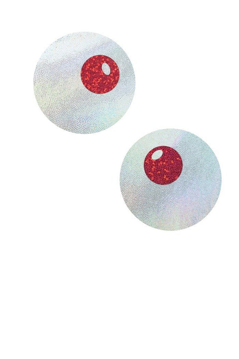Flashbulb Spooky Eyes Pasties - Coquetry Clothing