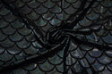 Black Dragon Scale Fabric - 4