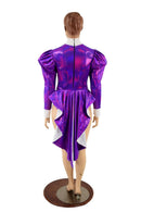 Faux Tux Romper with Tails, Tie, and Turtleneck - Coquetry Clothing