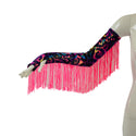 Fingerless Arm Warmer Gloves with Fringe - 3