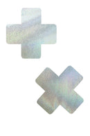 Flashbulb Cross Pasties - Coquetry Clothing