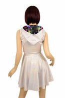 Flashbulb & Galaxy Hoodie Skater Dress - Coquetry Clothing