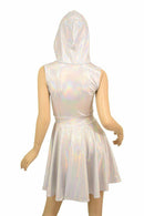 Flashbulb & Galaxy Hoodie Skater Dress - Coquetry Clothing