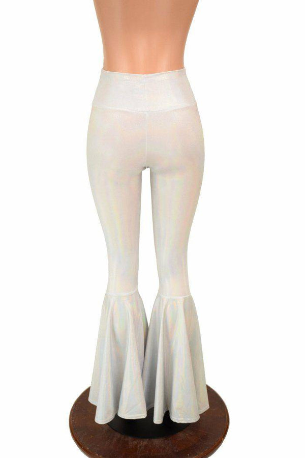 Flashbulb High Waist Bell Bottom Flares - 4