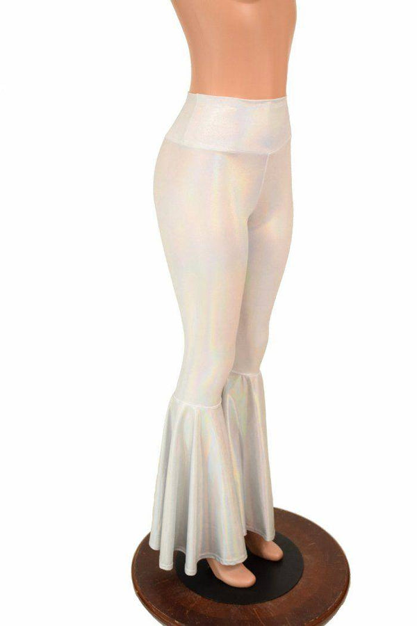 Flashbulb High Waist Bell Bottom Flares - 3