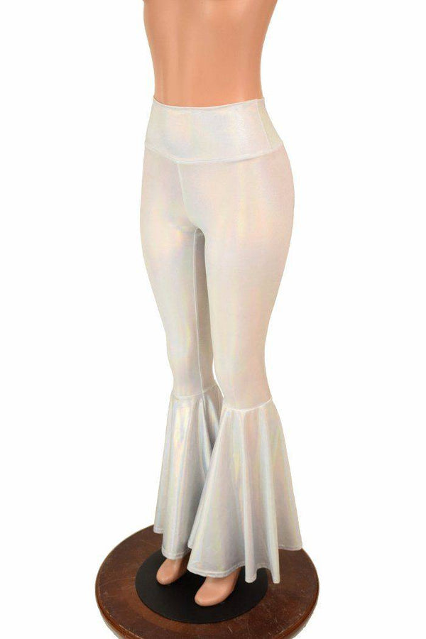 Flashbulb High Waist Bell Bottom Flares - 1