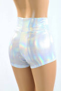 Flashbulb High Waist Shorts - 2