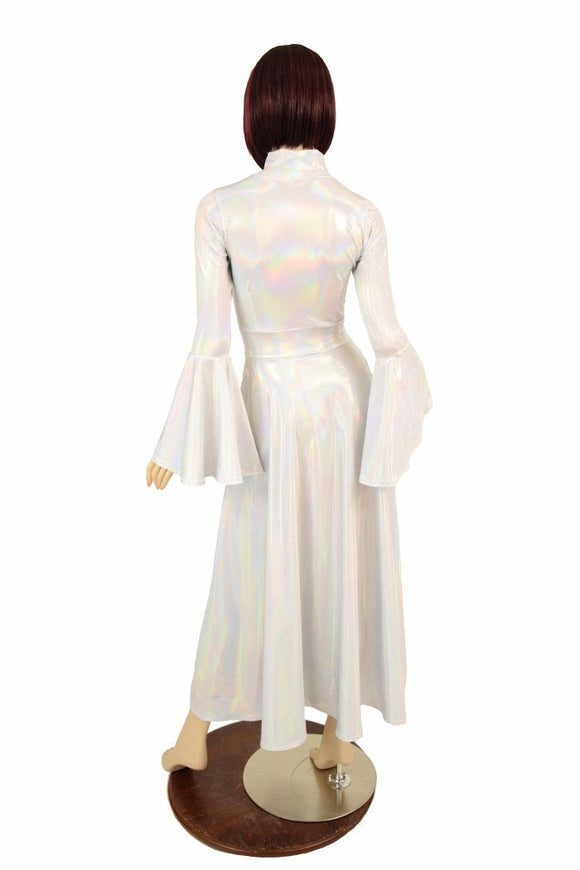 Flashbulb Holo "Space Princess" Gown - Coquetry Clothing