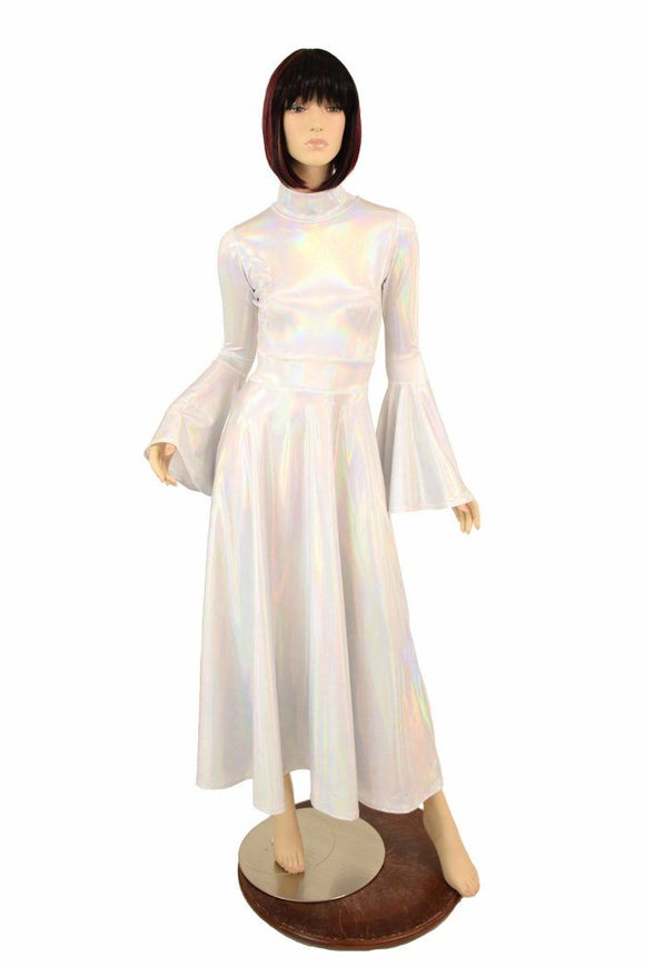 Flashbulb Holo "Space Princess" Gown - Coquetry Clothing