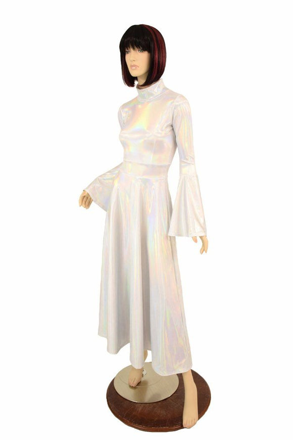 Flashbulb Holo "Space Princess" Gown - Coquetry Clothing