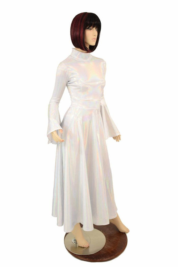 Flashbulb Holo "Space Princess" Gown - Coquetry Clothing