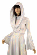 Flashbulb Holo "Space Princess" Gown & Hood - Coquetry Clothing