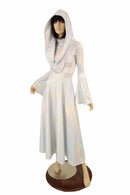 Flashbulb Holo "Space Princess" Gown & Hood - Coquetry Clothing