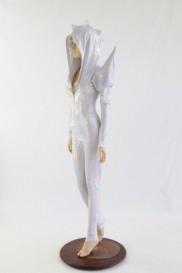 Flashbulb Holographic Mega Shoulder Catsuit - 5