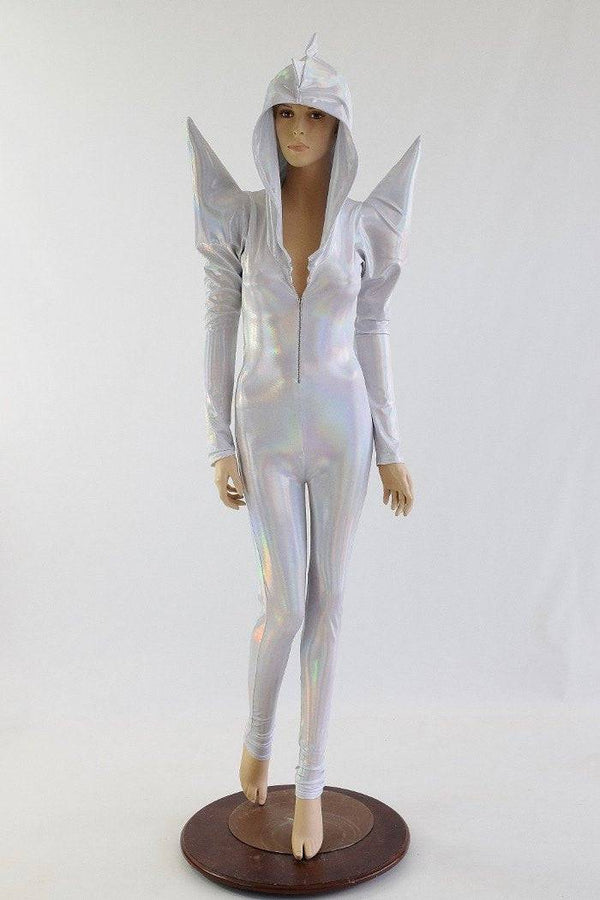 Flashbulb Holographic Mega Shoulder Catsuit - 2